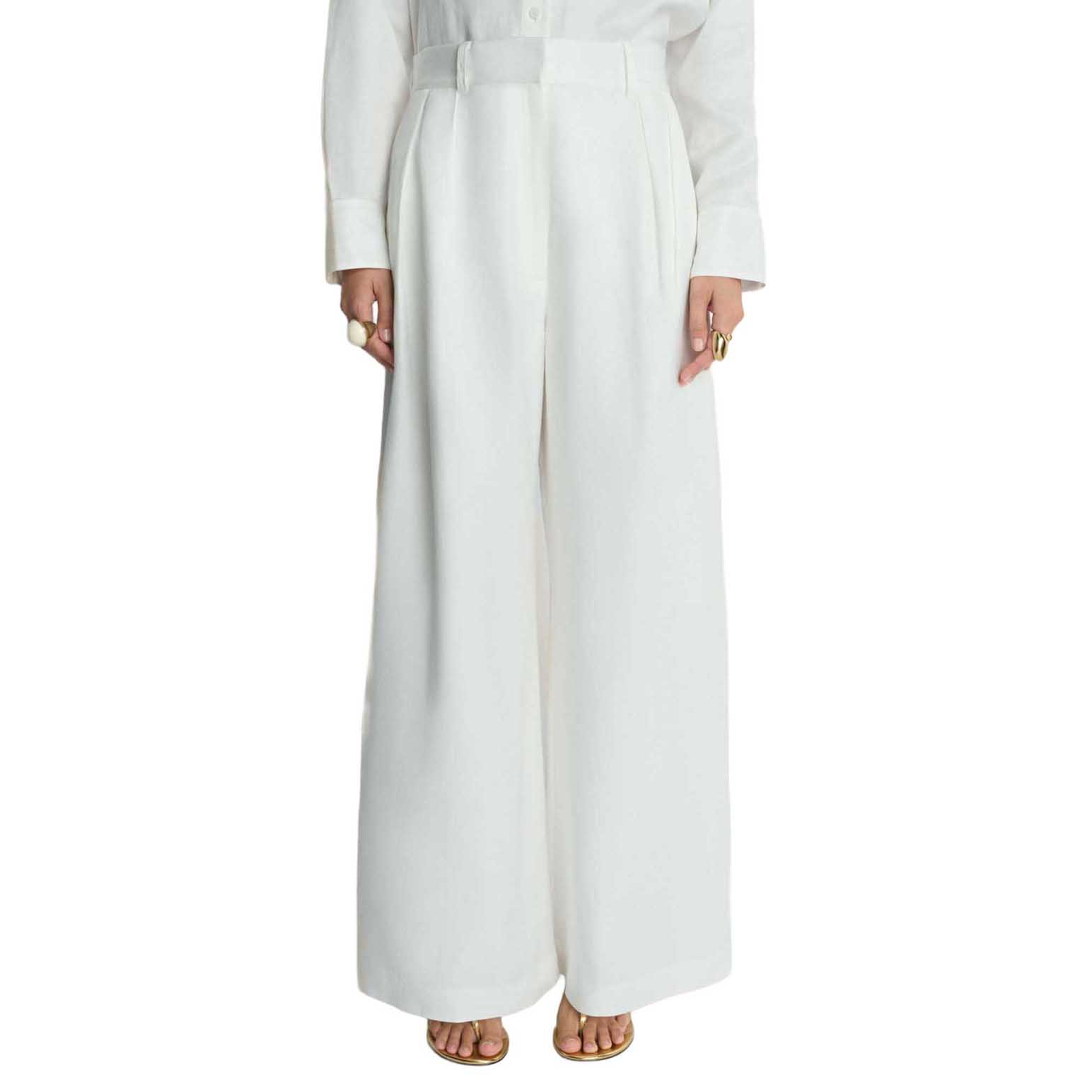 Veronika Maine Silk Relaxed Shirt